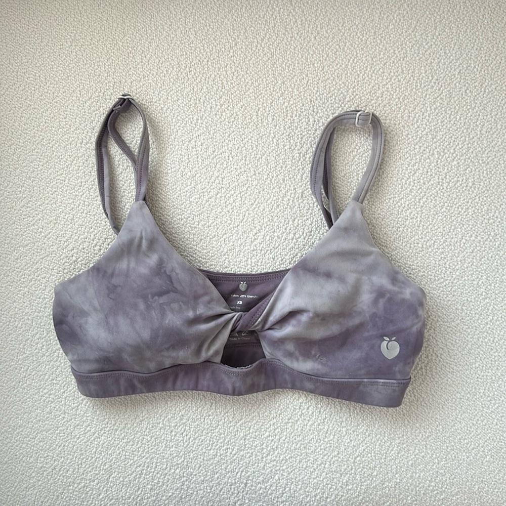 Tye dye sports bra